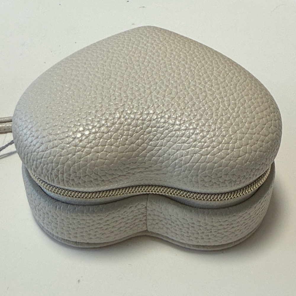 A New Day Pebble Textured Heart Travel jewelry Case - Picture 2 of 6